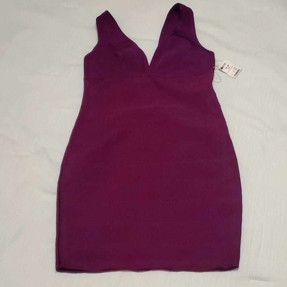AKIRA Dress, dark purple, never worn, new with tags